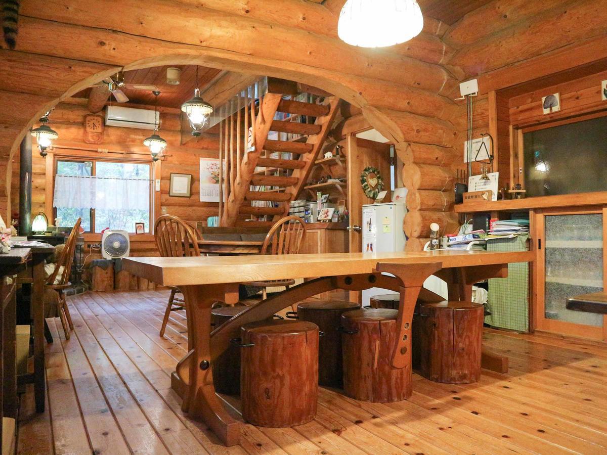 Canadian Loghouse Inn Azuminoyujin Esterno foto